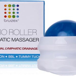 Lymphatic Drainage Massager, Massage Roller Ball, Fibro Roller for Fibrosis Treatment, Liposuction, 360 Lipo, Tummy Tuck & BBL Post Surgery Recovery, Body Roller