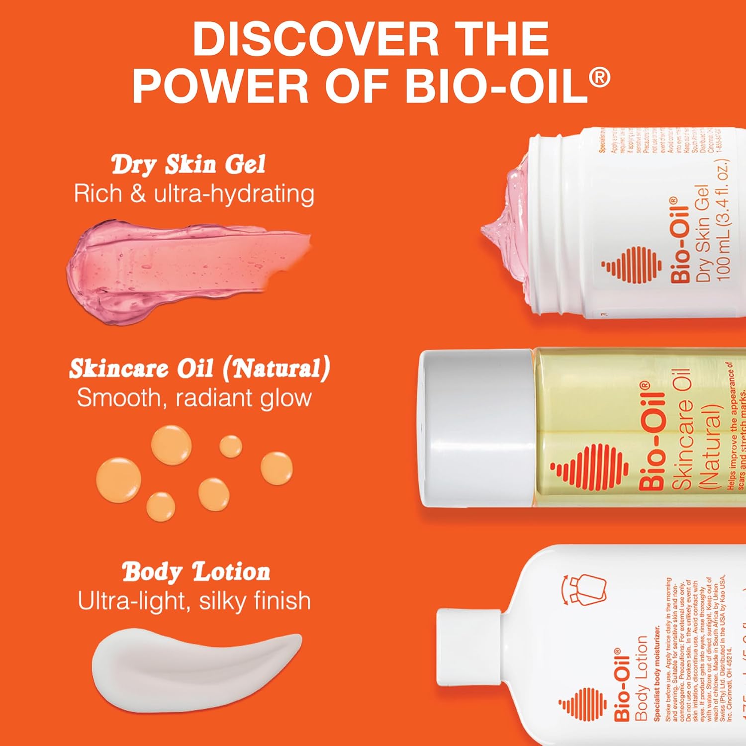 Bio-Oil Natural Skincare Oil, Serum for Scars and Stretch Marks, Face and Body Moisturizer for Dry Skin, Hair Oil, For All Skin Types, 4.2 Oz - Image 7