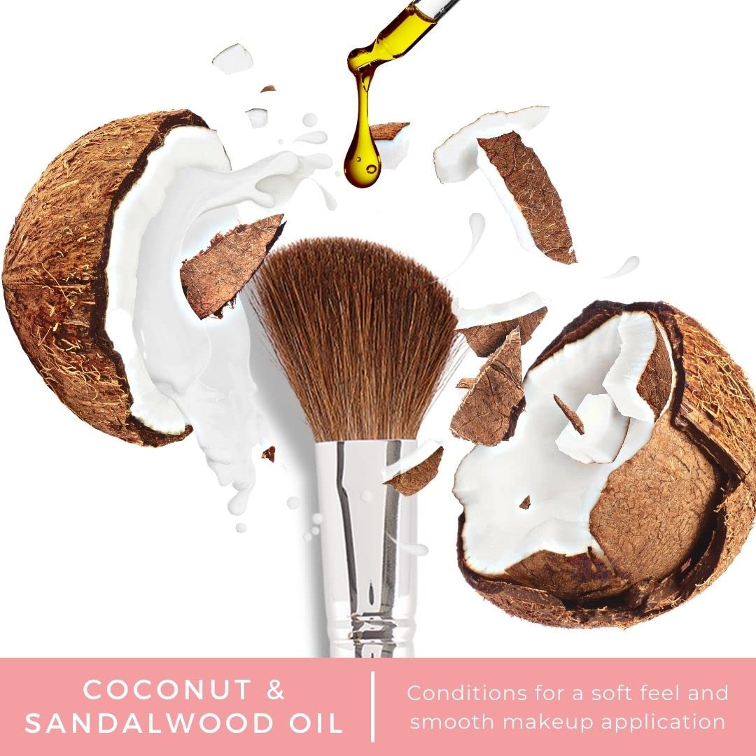 Brush Bubbles Foaming Makeup Brush Shampoo And Conditioning Cleanser For Makeup Sponges, Brushes & Applicators, Fragrance Free, Cruelty-Free, Vegan & Non-Irritant 6 fl.oz. - Image 2