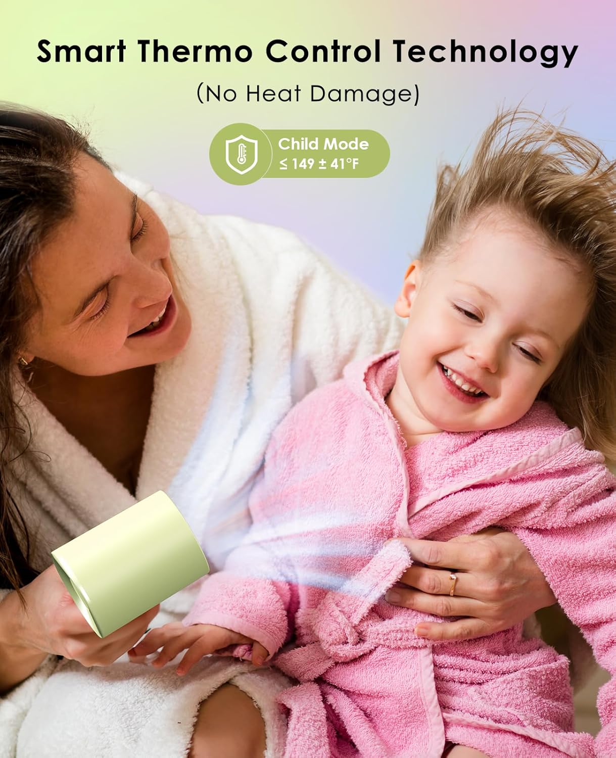 Hair Dryer, Negative Ionic Hair Blow Dryer, High-Speed Blow Dryer with 110, 000 RPM Brushless Motor, Fast Drying Lightweight Travel Hairdryer, Low Noise Home Hair Dryers with Smooth Nozzle - Image 4