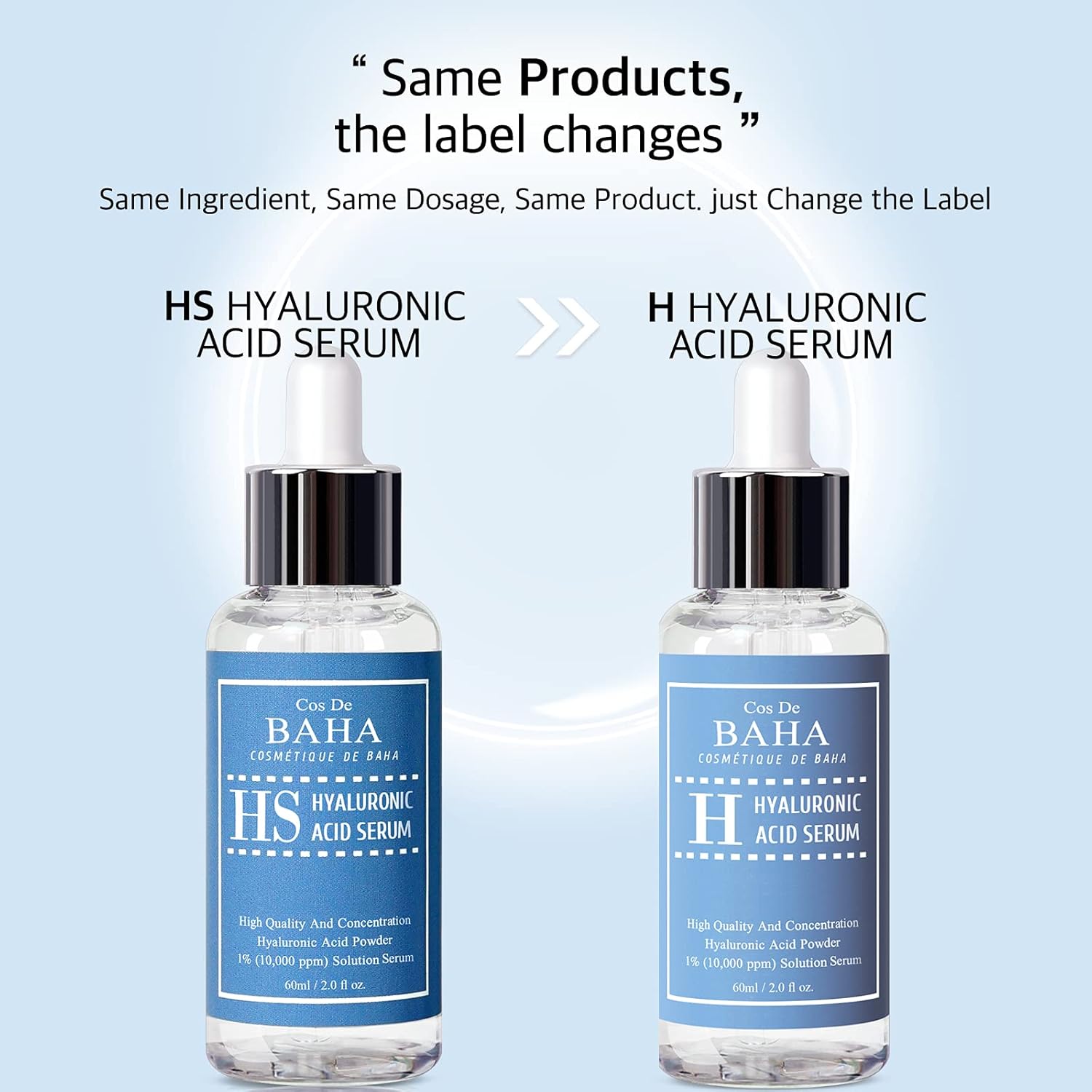 Pure Hyaluronic Acid 1% Serum 10,000ppm - Hydrating Face Serum for Fine Lines - Intense Moisture Facial Serum for Visibly Plumped Skin, 2 Fl Oz (60ml) - Image 7