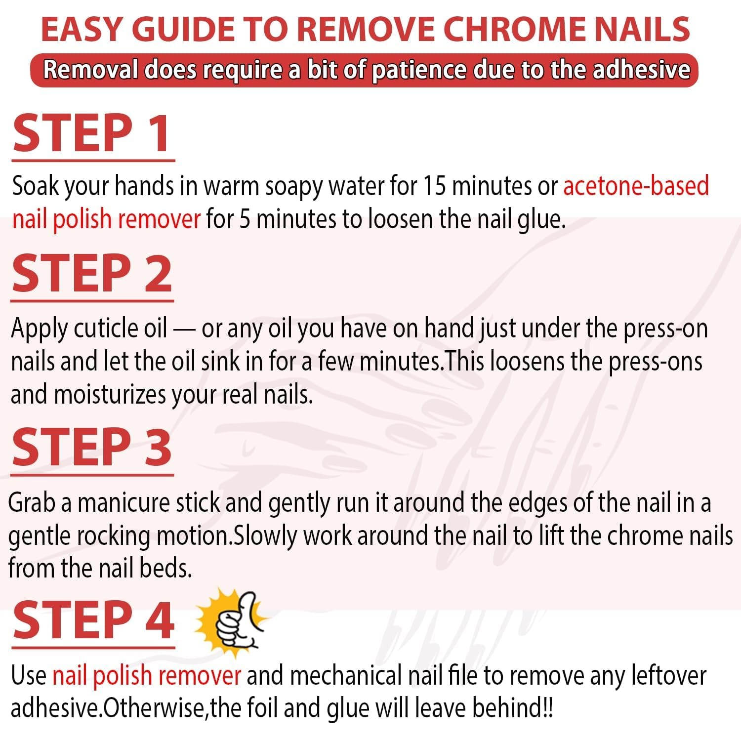 KQueenest Royal Blue Chrome Press on Nails Short Medium Square Metallic Fake Nails Glitter Glue on Nails Short Medium Mirror False Acrylic Nails Press Ons Natural Stick on Nails for Women 24 Pcs - Image 5