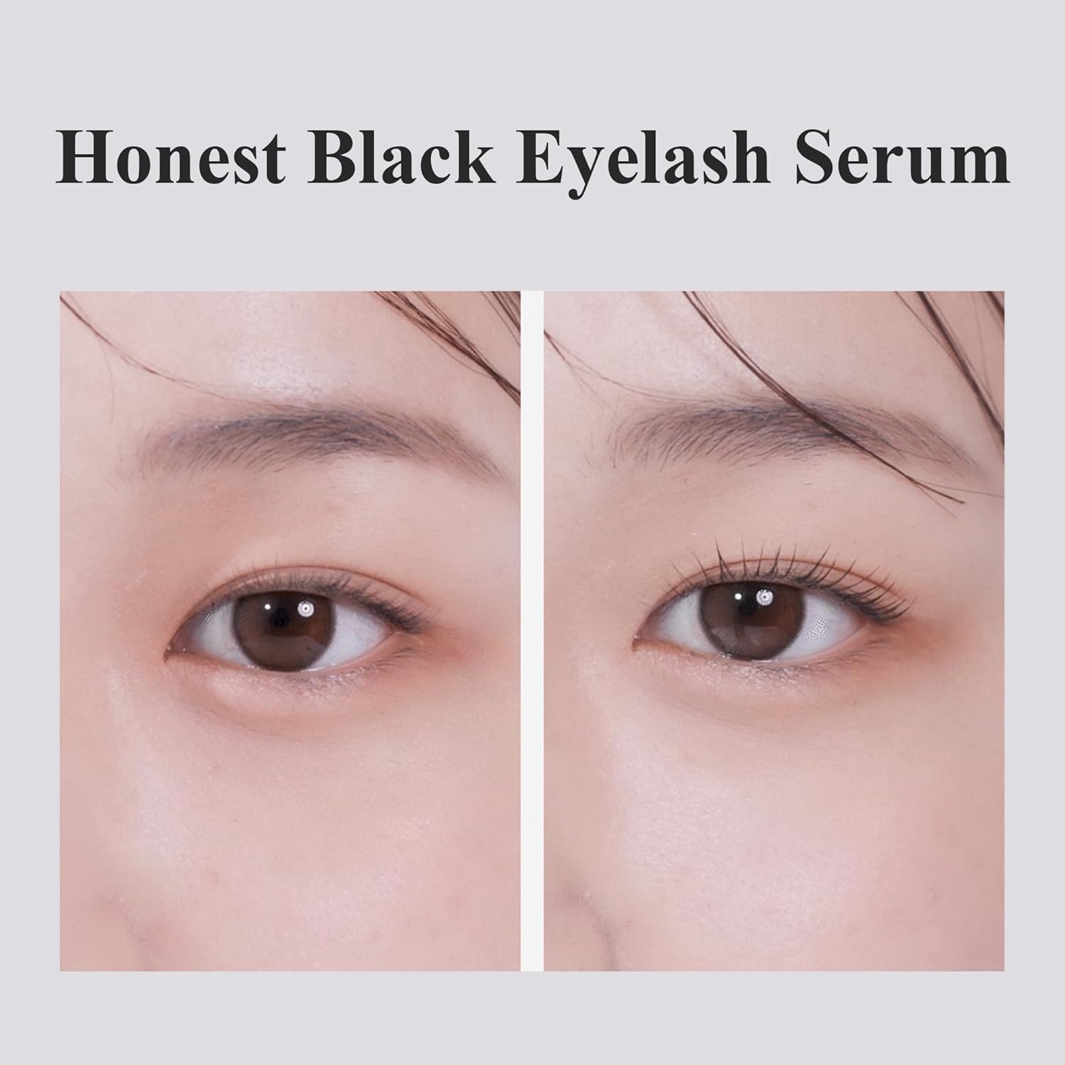 BENTON Honest Black Eyelash Serum - Eyelash Growth Serum for Thicker, Fuller Lashes - Creating a Makeup Look with Black Tint, 0.27 fl. Oz - Image 2
