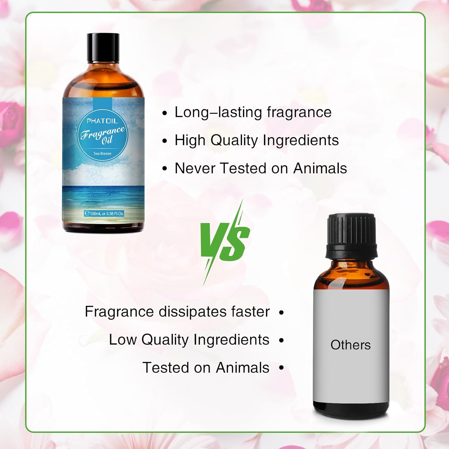 3.38FL.OZ Sea Breeze Fragrance Oils for Aromatherapy, Essential Oils for Diffusers for Home, Perfect for Diffuser, DIY Candle and Soap Making, DIY Scented Products - 100ml - Image 5