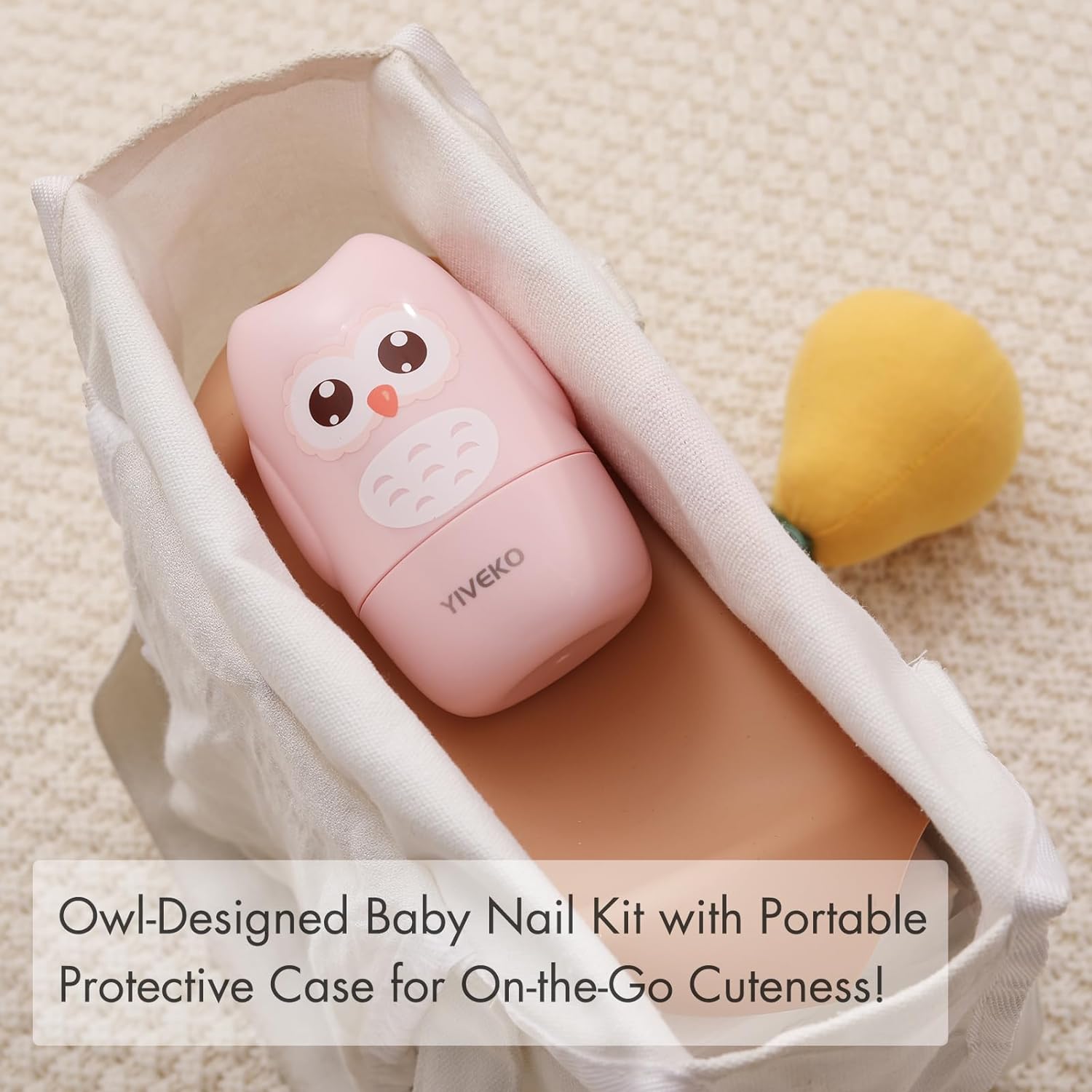 Baby Nail Kit, 4-in-1 Baby Nail Care Set with Cute Case, Baby Nail Clipper, Scissor, Nail File & Tweezer, Baby Manicure Kit and Pedicure kit for Newborn, Infant, Toddler, Kids-Owl Blue - Image 7