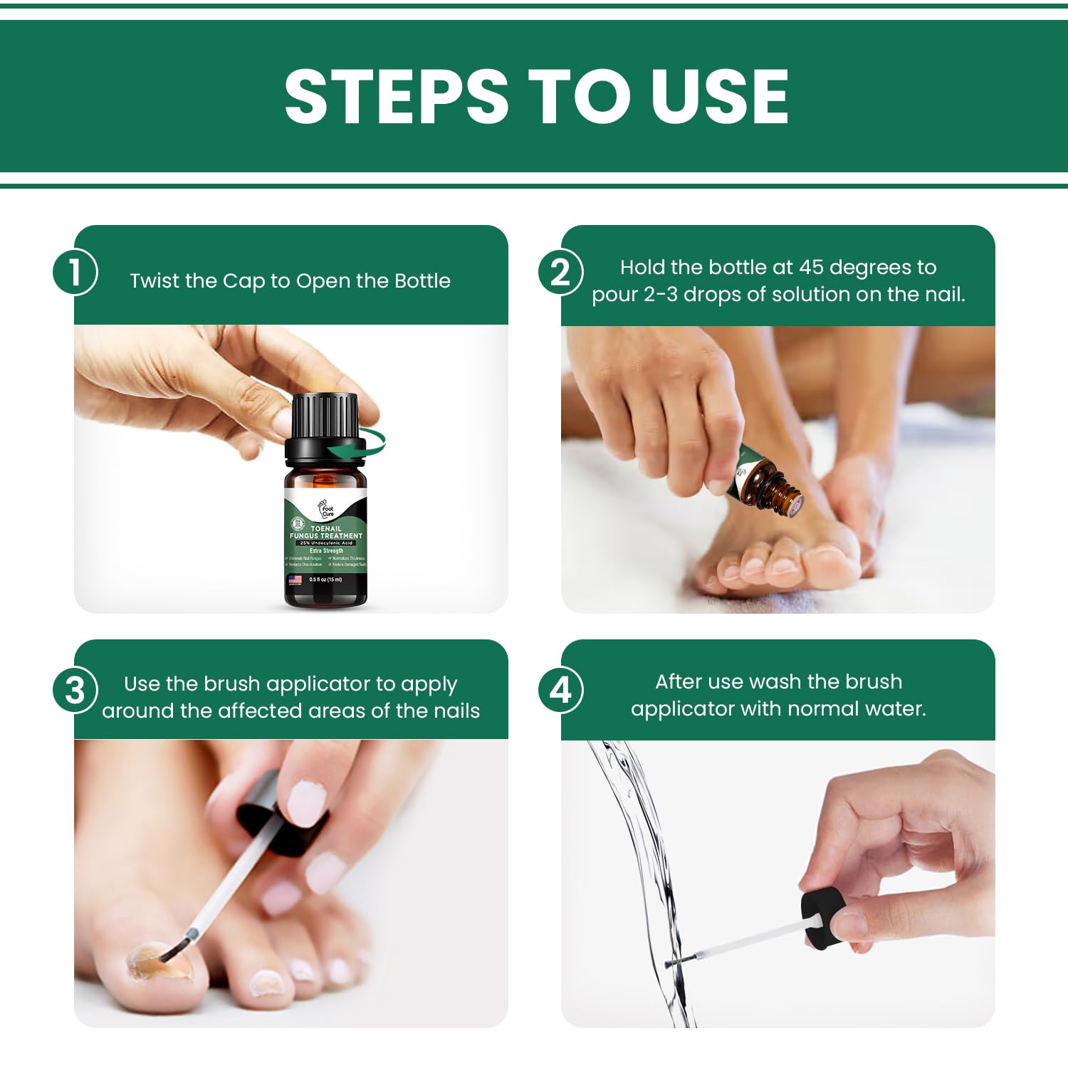 Toenail Fungus Treatment Extra Strength - Best nail fungus treatment for fingernails, nail repair, toenail softener, yellow toenail treatment, ingrown nails and foot fungus treatment extra strength - Image 9