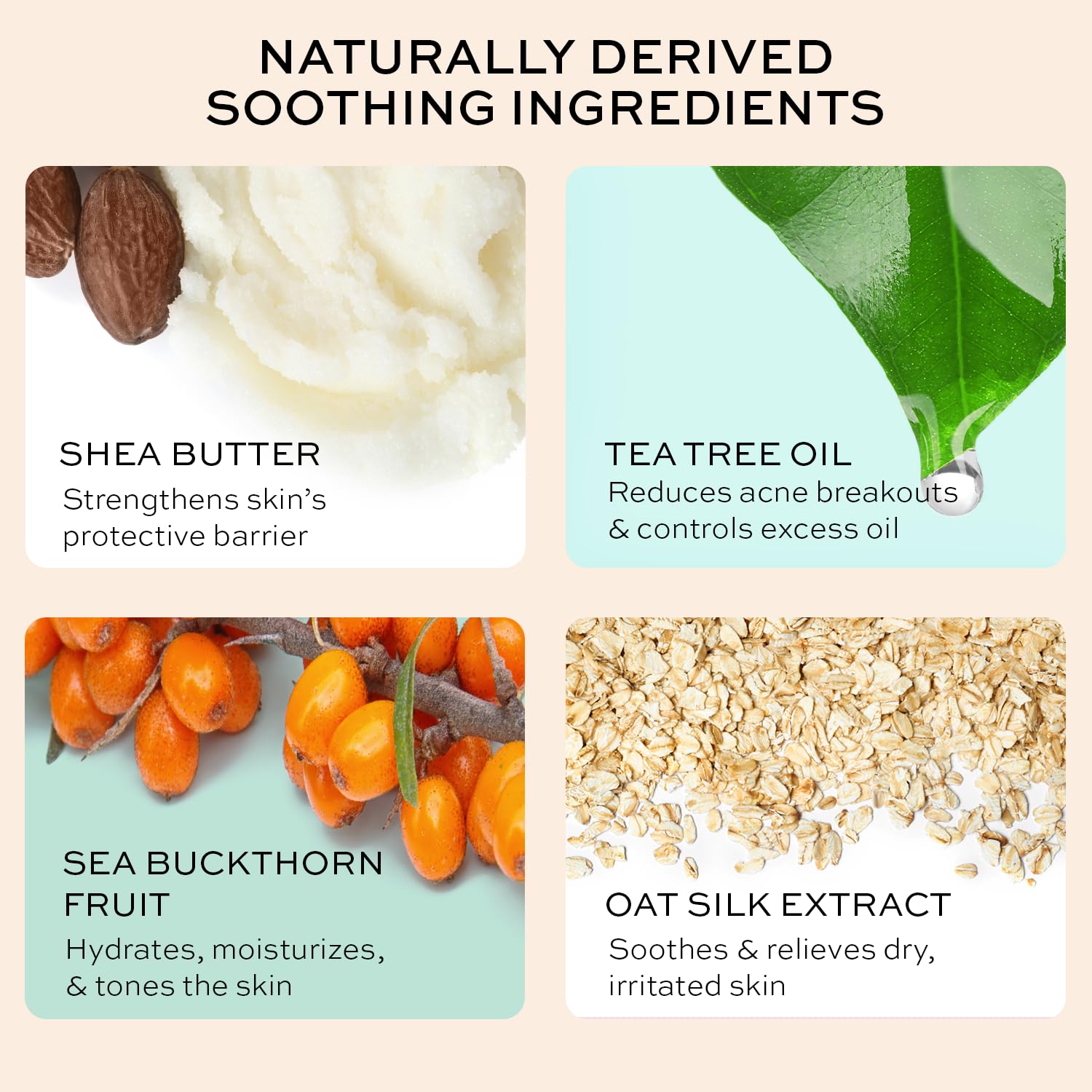 Skin Care for Teenage Boys and Girls - Teen Moisturizer for Face with Tea Tree - Organic Face Cream for Oily Skin - Daily Acne Treatment for Teenagers - Soothing Hyaluronic Acid Moisturizer - Image 3