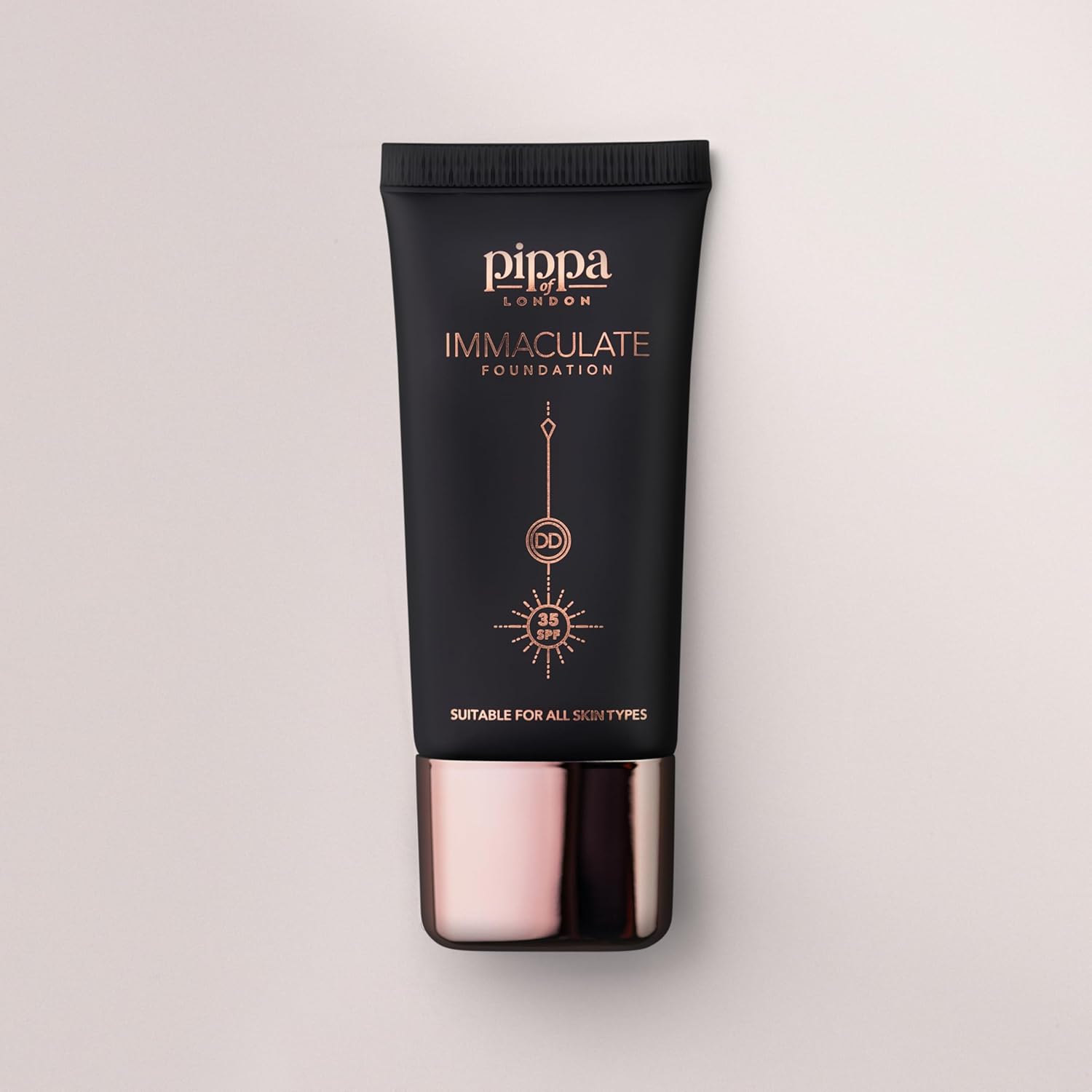 Pippa of London Immaculate Liquid Foundation, Navajo Dunes 201, Lightweight, Medium Coverage, Matte Finish SP35 - Image 3