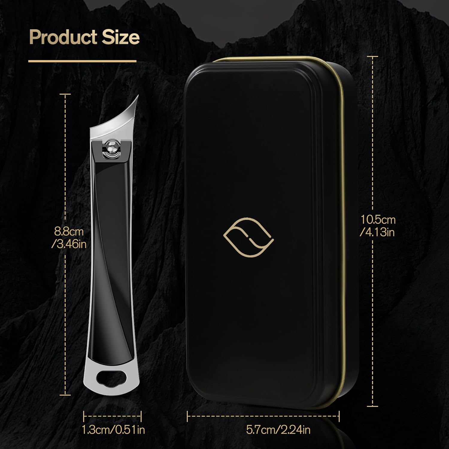 FERYES Ingrown Nail Clipper - Slant Curved Blade Nail Clipper for Thick Toenails and Ingrown Nails, Podiatrist Toenail Clippers for Seniors and Men - Image 7