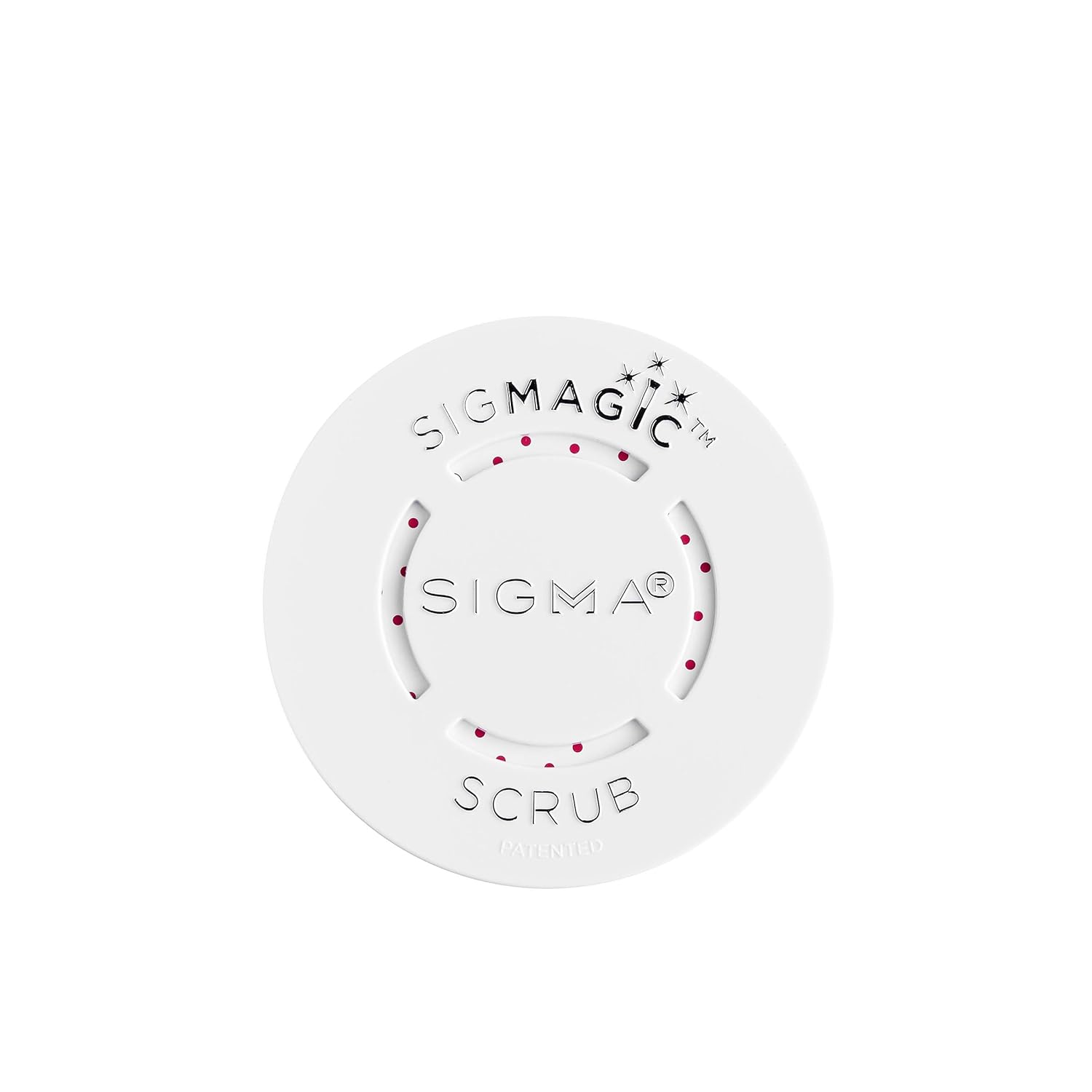 Sigma Beauty Portable 2-in-1 SigMagic Scrub โ Solid, Professional Grade Makeup Brush Cleaner with Silicone Texture to Quickly and Effectively Remove Makeup Residue & Build Up on Makeup Brushes (1pc) - Image 2