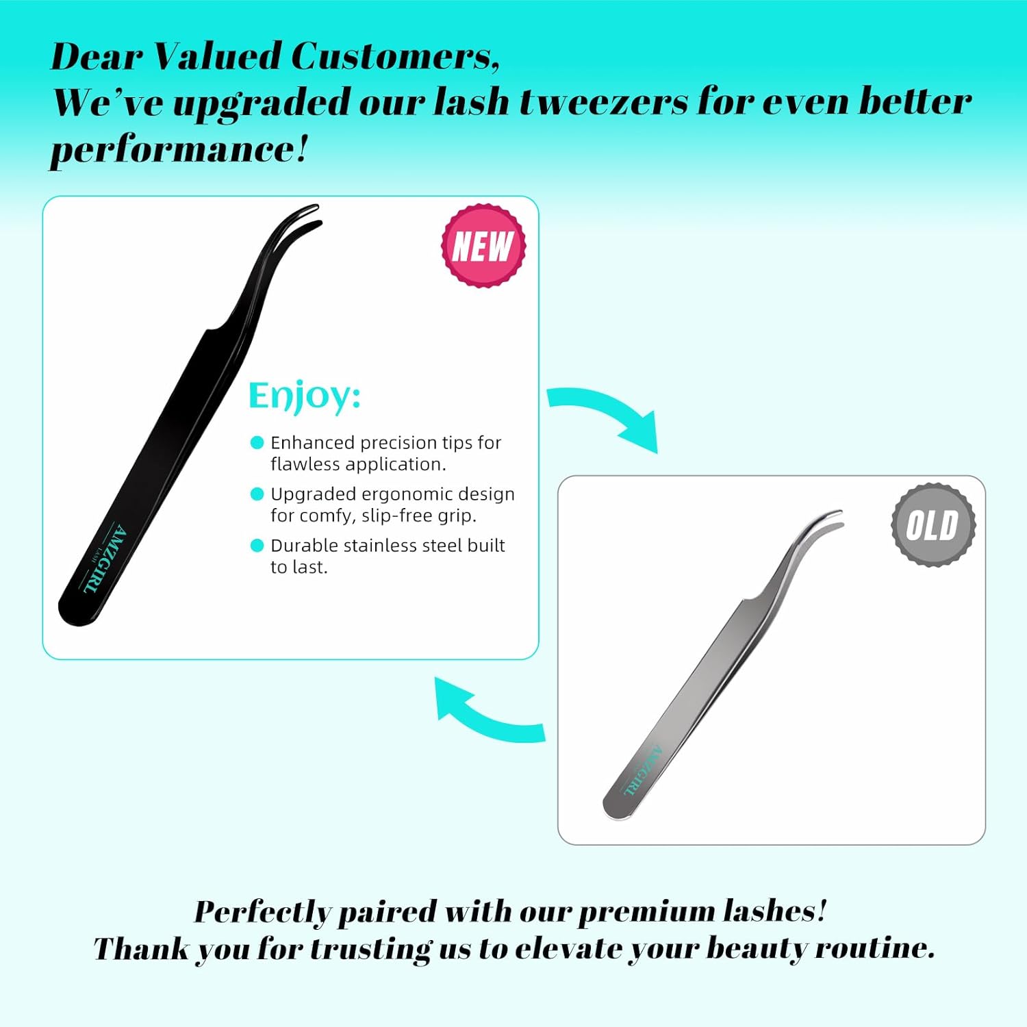 Lash Clusters Kit 320Pcs,DIY Individual Lashes Clusters Kit,Lash Bond And Seal,Lash Remover For Eyelashes Extensions,Lash Applicator Tool For False Eyelash Cluster Kit At Home(3040D,D-Mix9-16mm Kit) - Image 5