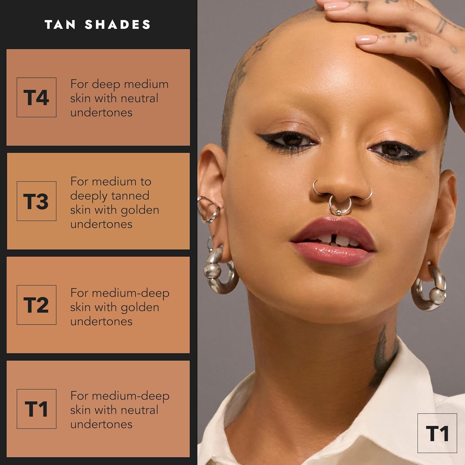 COVER FX Total Cover Cream Foundation - Shade T3 - Buildable Coverage - Natural Finish - Oil-Free - Sweat-Proof - Image 6