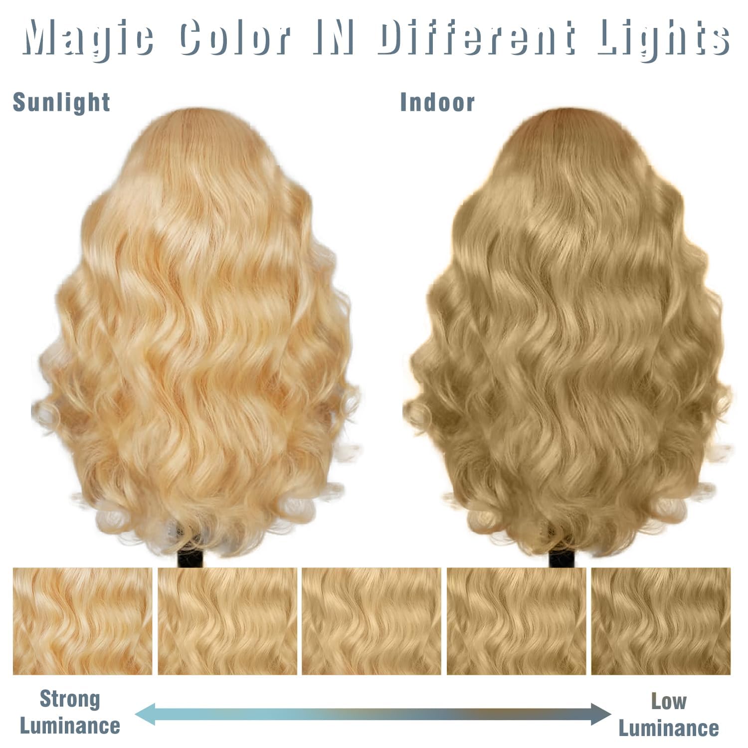 28 Inch Honey Blonde Wig Human Hair 200% Density 7x5 Blonde Lace Front Wigs Human Hair Body Wave 27# Colored Wear and Go Glueless Wigs Pre Plucked Pre Cut - Image 6