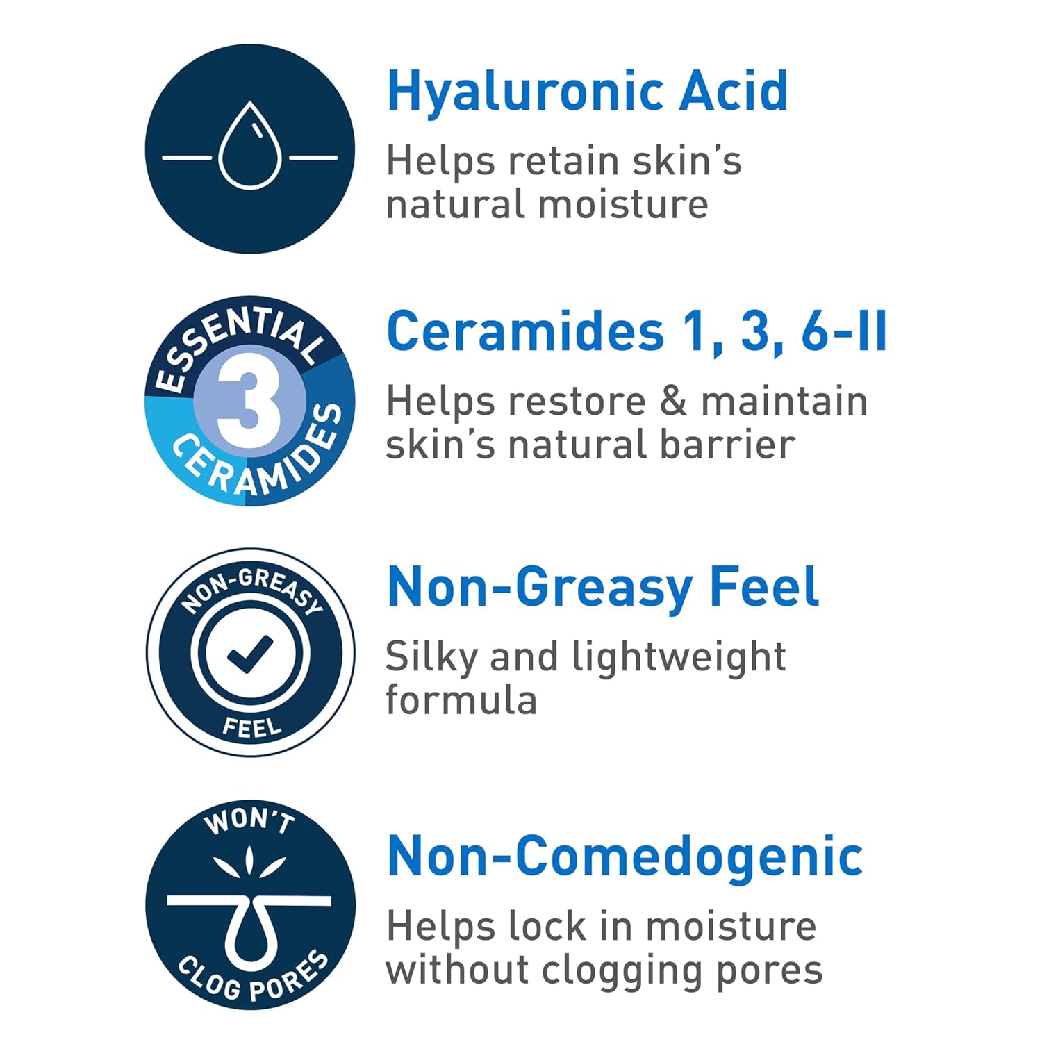 CeraVe Healing Ointment, Hydrating Skin Protectant With Petrolatum, Hyaluronic Acid & Ceramides, Face & Body Skin Barrier Repair For Cracked, Chafed, Dry Skin, Fragrance Free & Lanolin Free, 12 Oz - Image 8