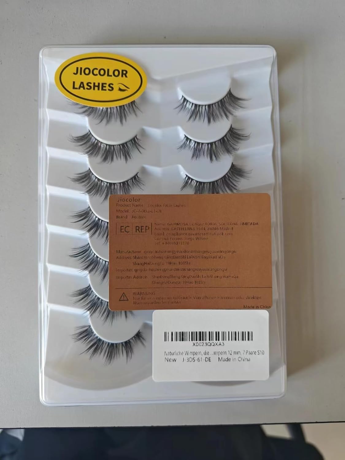 Natural Lashes That Look Like Extensions Strip Lashes Natural Look Thin Band Wispy Eyelashes 13mm Cat Eye False Eyelashes Foxy Eye Lashes 12 mm 7 Pairs S10 - Image 8