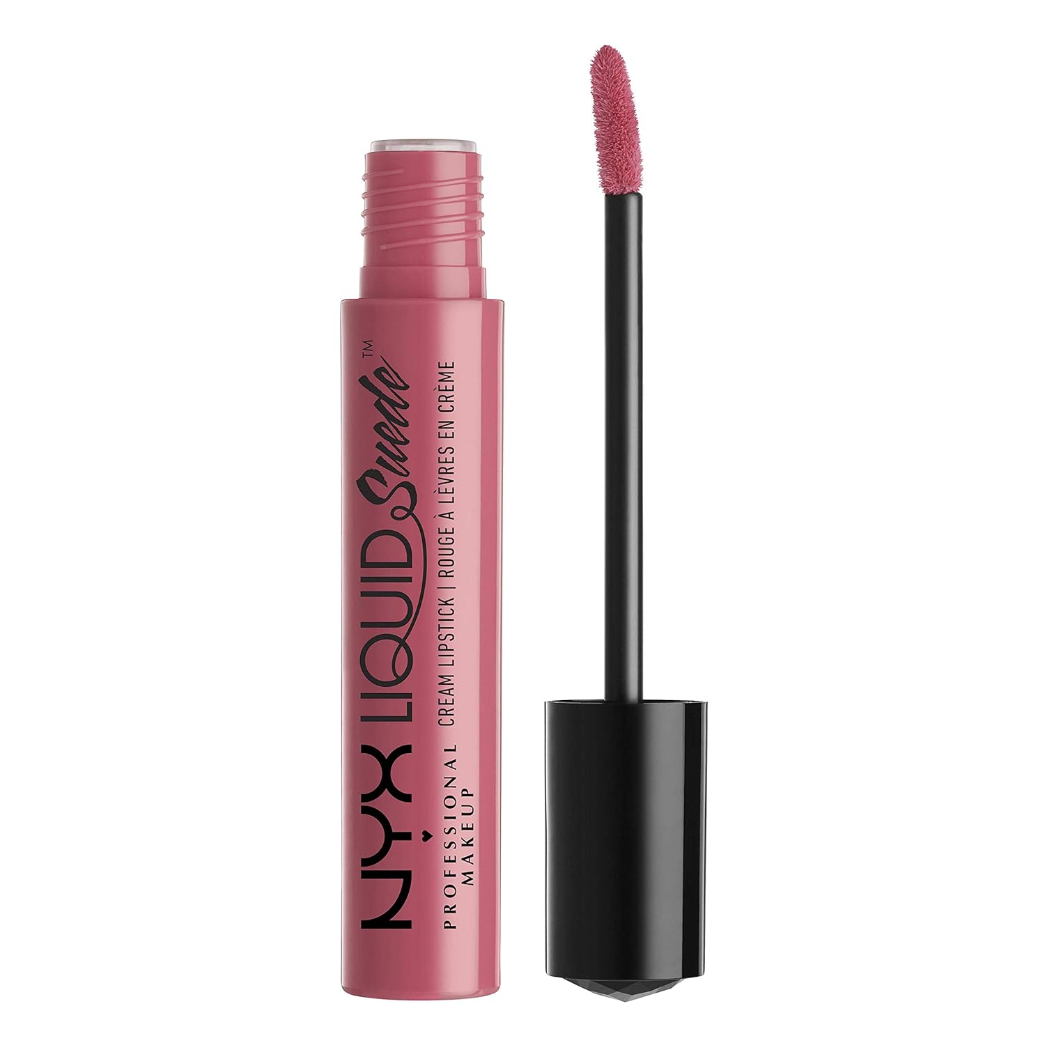 NYX PROFESSIONAL MAKEUP Liquid Suede Cream Lipstick - Tea Cookies (Muted Tea Rose Pink)
