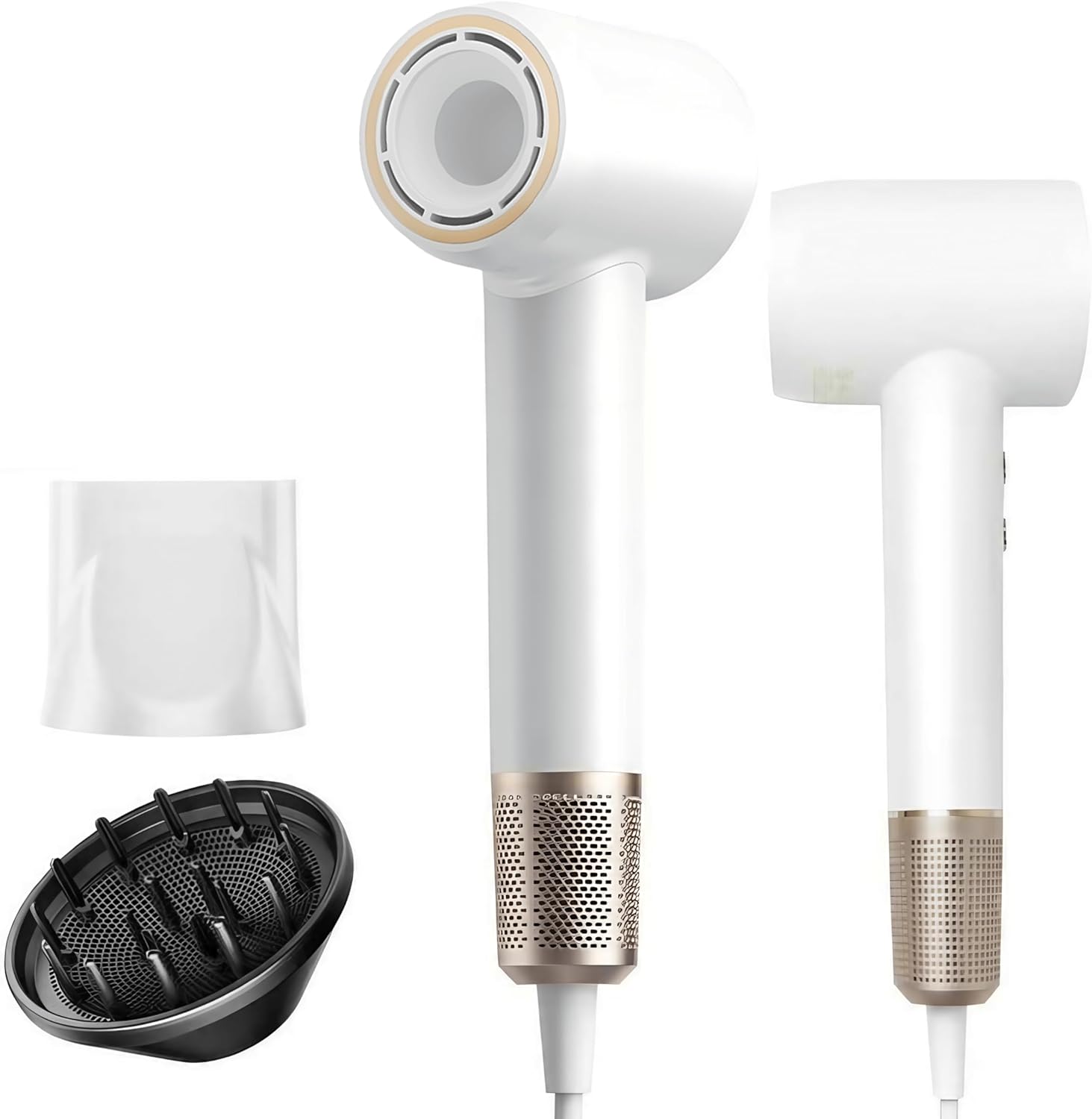 Hair Dryer Blow Dryer Women Air Diffuser Ionic Supersonic Quiet Professional High Speed Negative Ion Fast Drying