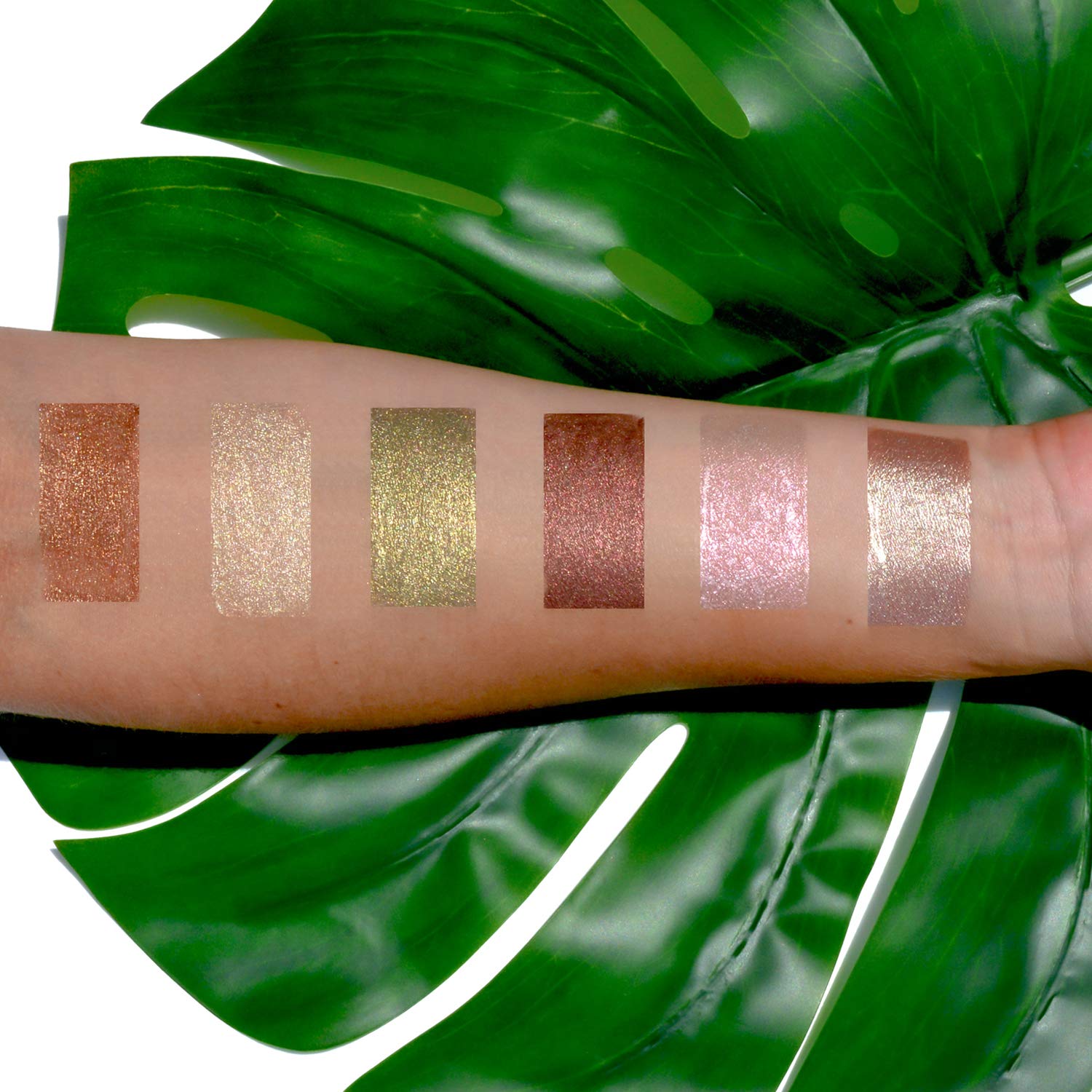 Palladio Liquid Eyeshadow, creamy shimmery formula that instantly adheres to the eyelid with flexible applicator wand for over 8 hours of smudge and crease-proof wear (Pink Pearl) - Image 5