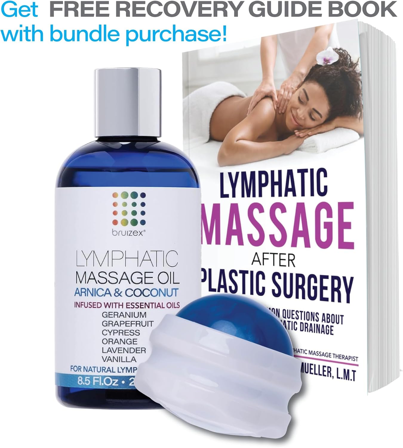 Lymphatic Drainage Massager, Massage Roller Ball, Fibro Roller for Fibrosis Treatment, Liposuction, 360 Lipo, Tummy Tuck & BBL Post Surgery Recovery, Body Roller - Image 6