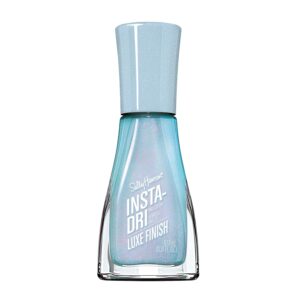 Sally Hansen Insta-Dri, Glos-sea, Quick Dry, Long Lasting, Opaque, Creme Blue Nail Polish