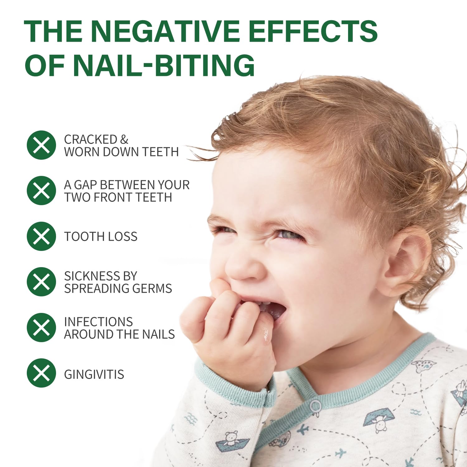 Nail Biting Treatment For Kids, Nail Biting Prevention, No bite Nail Polish, Thumb Sucking Deterrent For Ages3+, 0.5 fl oz (15ml) - Image 5