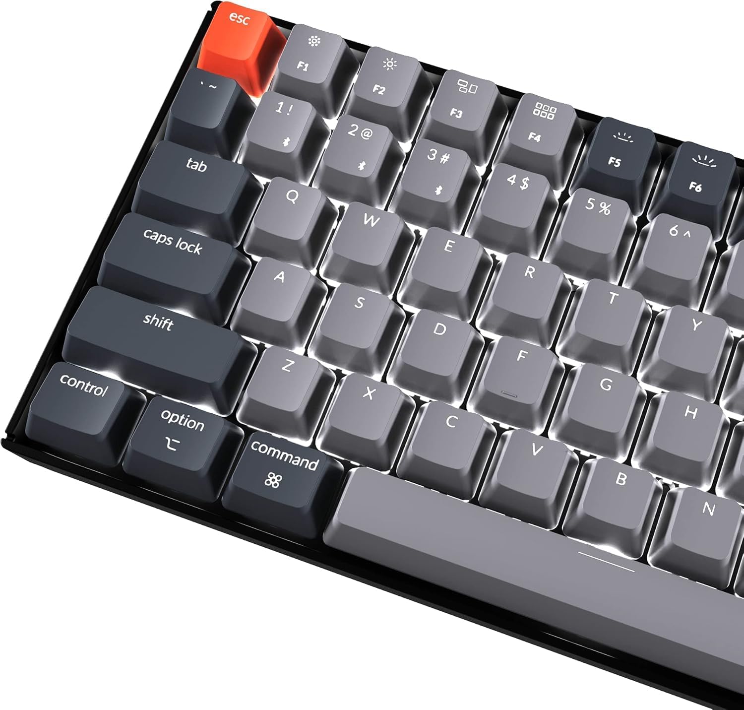 Keychron K4 96% Layout 100 Keys Wireless Bluetooth 5.1/Wired USB Mechanical Gaming Keyboard with Gateron G Pro Brown Switch White LED Backlight N-Key Rollover for Mac Windows PC-Version 2 - Image 6
