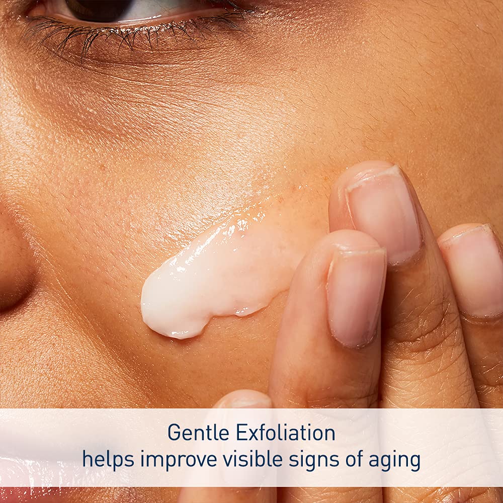 CeraVe Skin Renewing Nightly Exfoliating Treatment, Anti Aging Serum With 5% Blend Of Glycolic Acid & Lactic Acid, Wrinkles & Dark Spot Corrector For Face, Exfoliating Gel, 1.7 Oz - Image 3