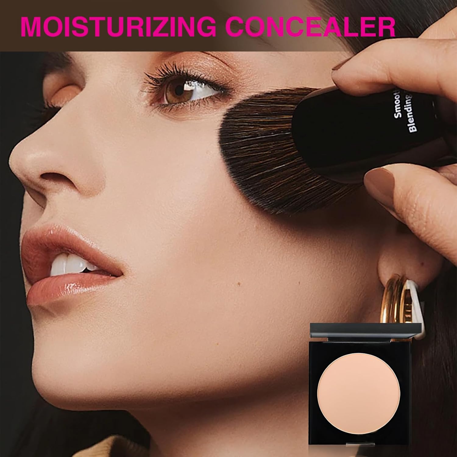 Inauguratei Under Eye Brightener,Neutraln Under Eye Brightener,Eye Brightener,Under Eye Concealer, Color Corrector For Dark Circles, Waterproof Under Eye CC Concealer (Khaki, 1PCS) - Image 3