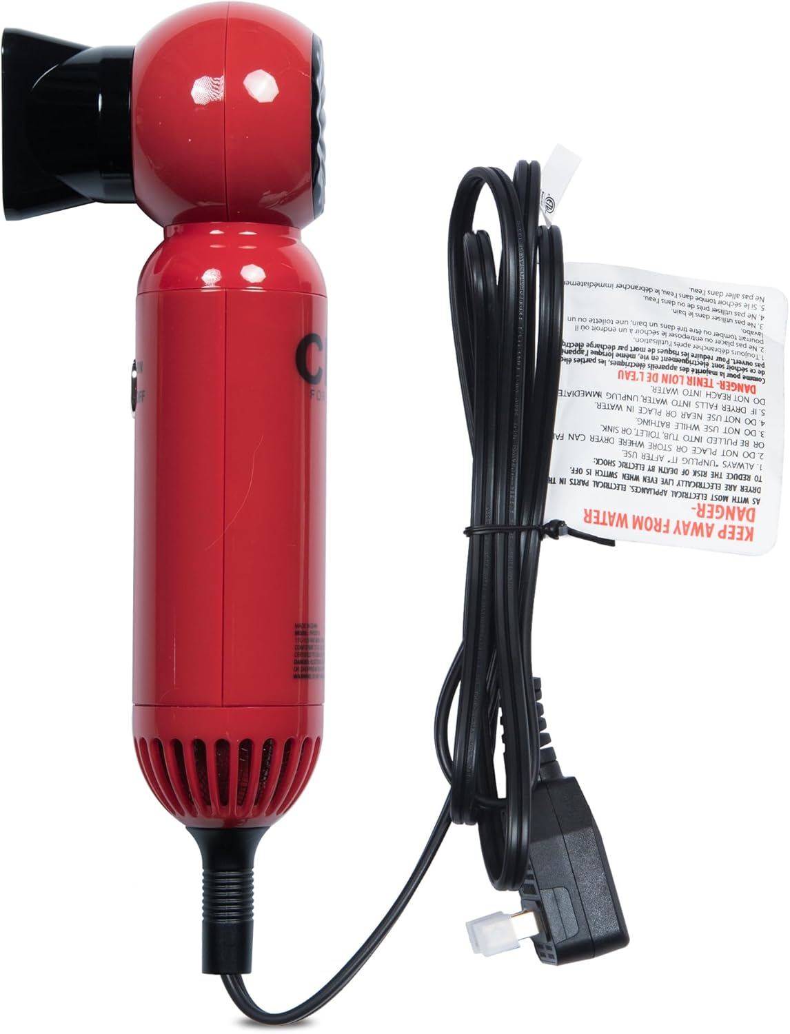 CHI for Pets Grooming Plus Handheld Pet Hair Dryer for Cats and Dogs, All Hair Types; Compact, Low Heat, Low Noise Pet Dryer; Leaves One Hand Free to Hold & Comfort Pet, FF28716