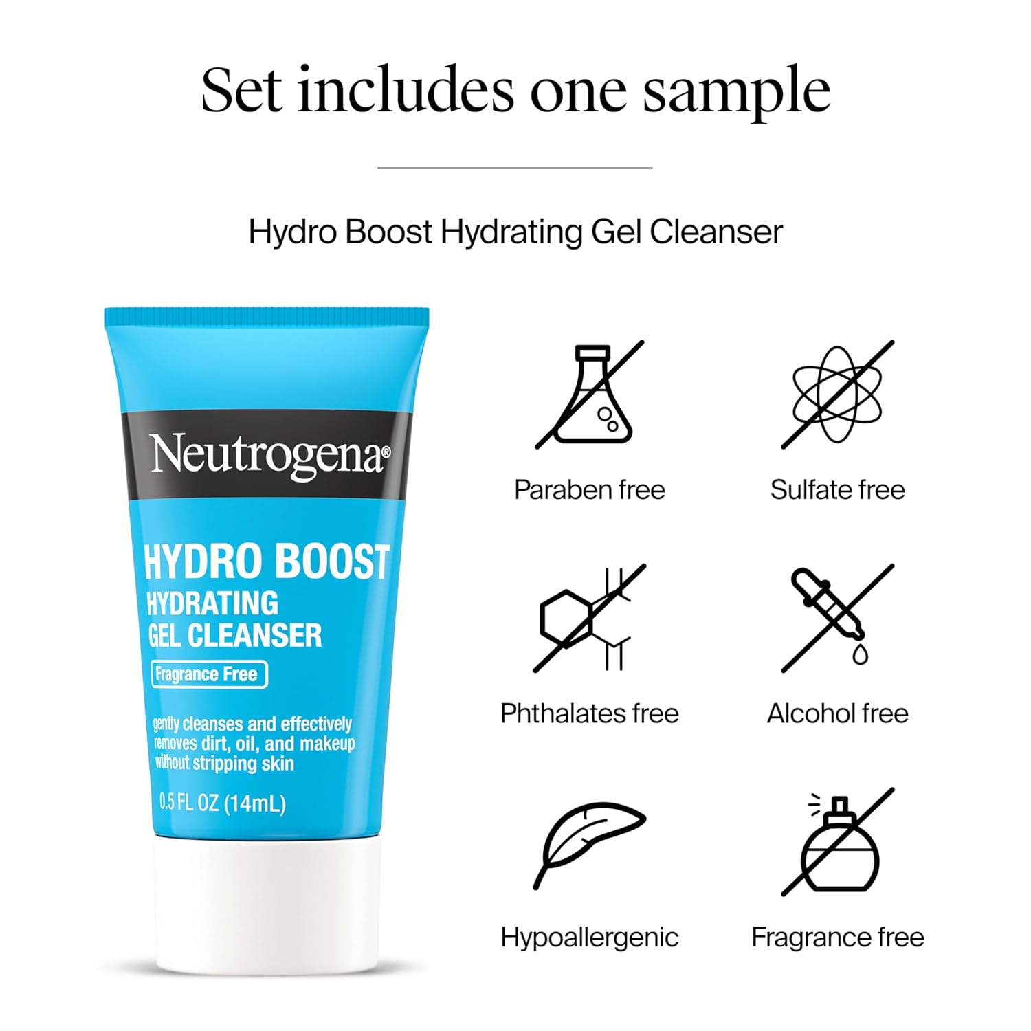 Neutrogena Collagen Bank Face Moisturizer with SPF 30 Sunscreen, Daily Anti-Aging Face & Neck Collagen Cream with Micro-Peptides and SPF, 2 fl. Oz & Trial Size Hydro Boost Facial Cleanser, 0.5oz - Image 9