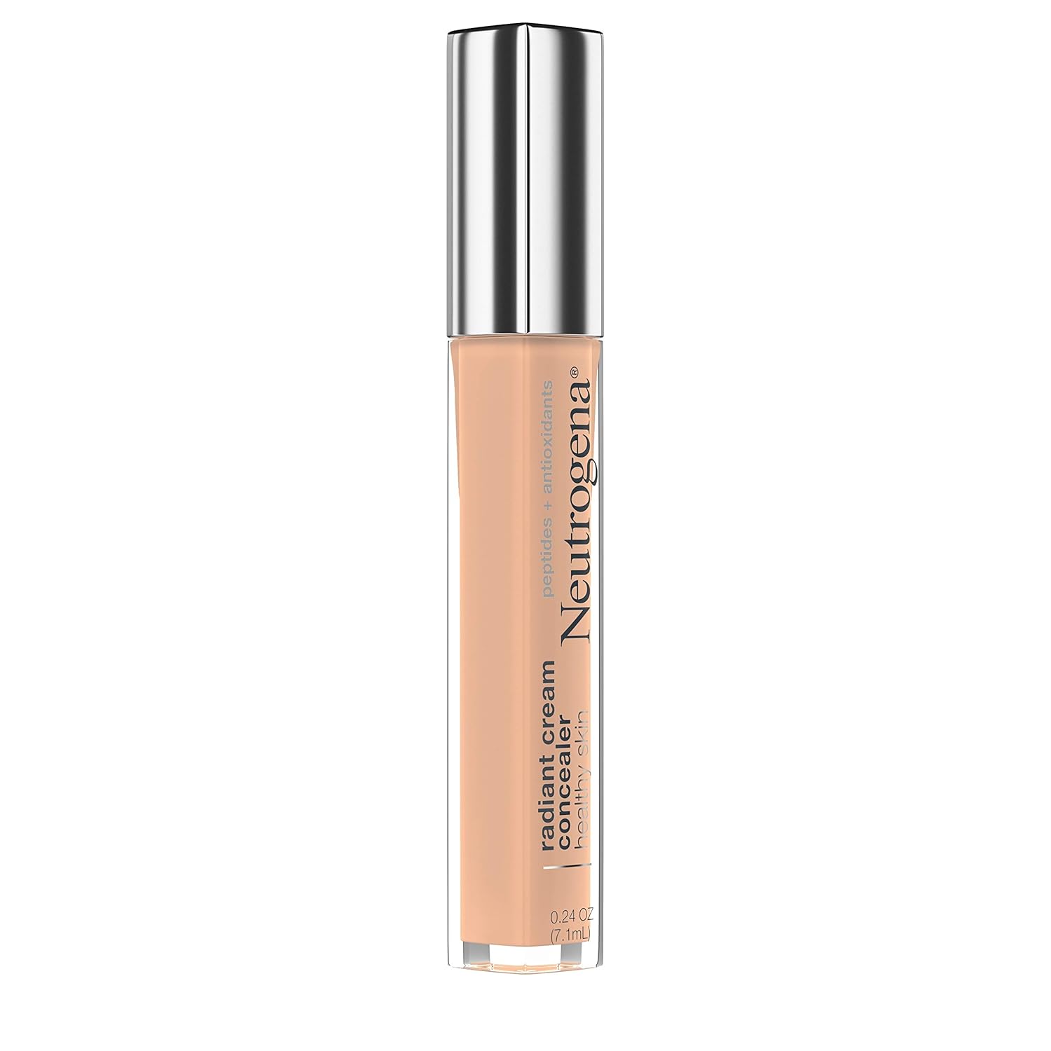 Neutrogena Healthy Skin Radiant Brightening Cream Concealer with Peptides & Vitamin E Antioxidant, Lightweight Perfecting Concealer, Brulee Light/Medium 01 cool undertones, 0.24 oz - Image 9
