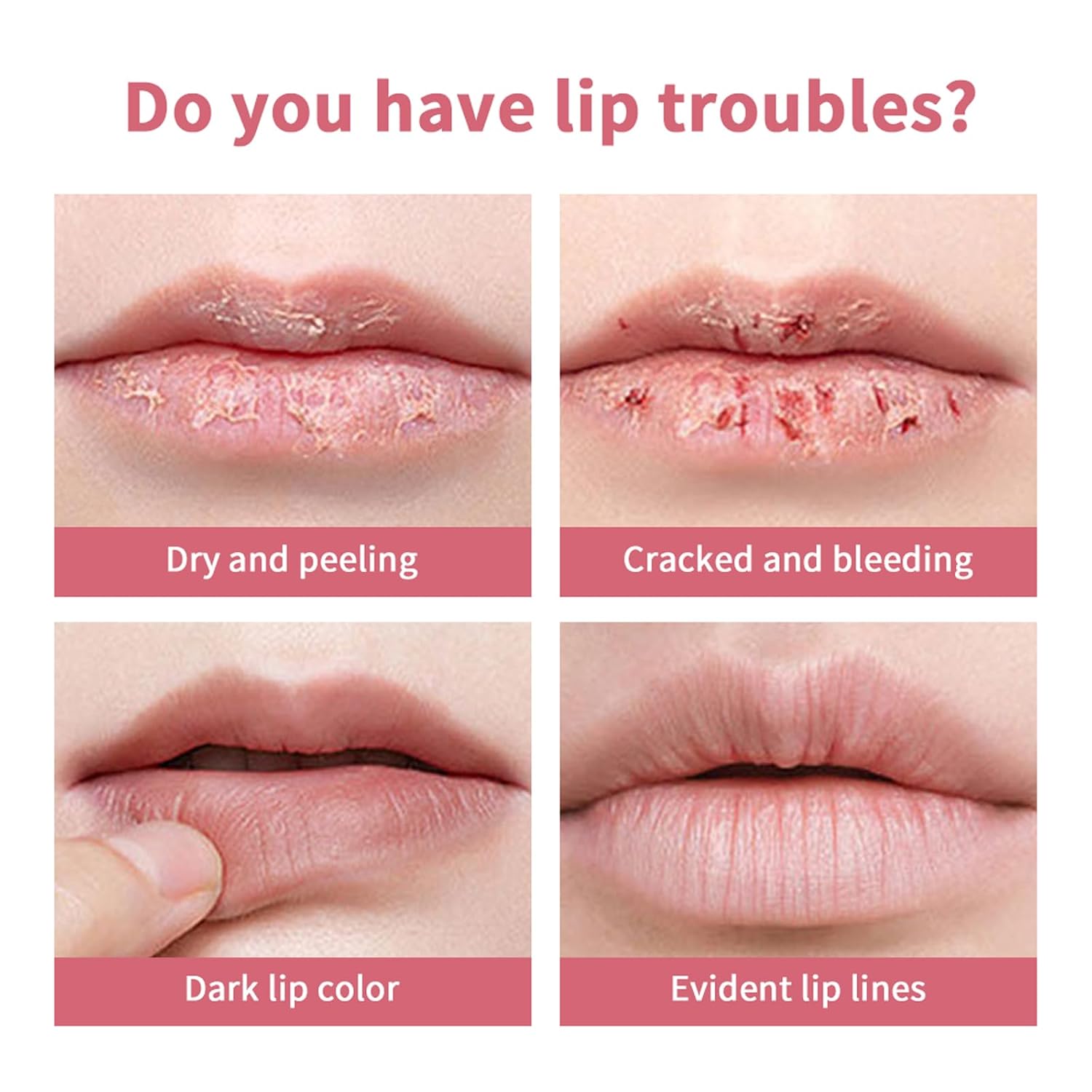 Pink Honey Lipstick Tinted Lip Balm - Sheer Hydrating Lipstick for All Skin Tones - Moisturizing Lip Color, Nourishing Lip Balm with Natural Black Cherry Tint - Image 4
