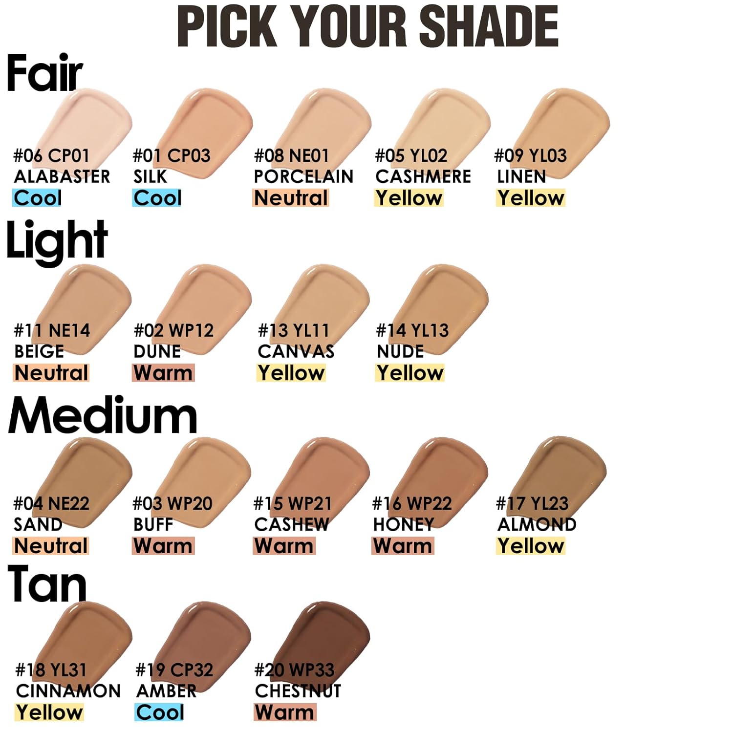 FOCALLURE PerfectBase Lasting Poreless Liquid Foundation, Medium to Full Coverage with Matte Finish, Covers Blemishes & Under-Eye Circles for All Skin Types, WP12 Dune - Image 2
