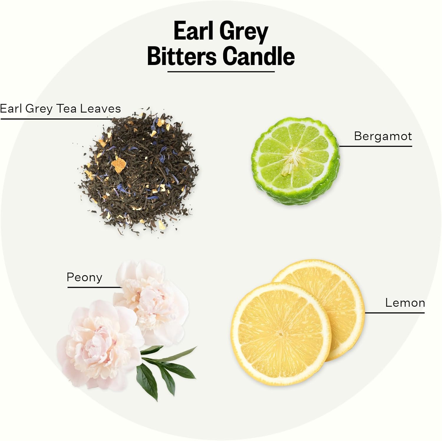 Apotheke Luxury Scented Candles for Home, Earl Grey Bitters - Aromatherapy Jar Candle with Soy Wax Blend - Image 2