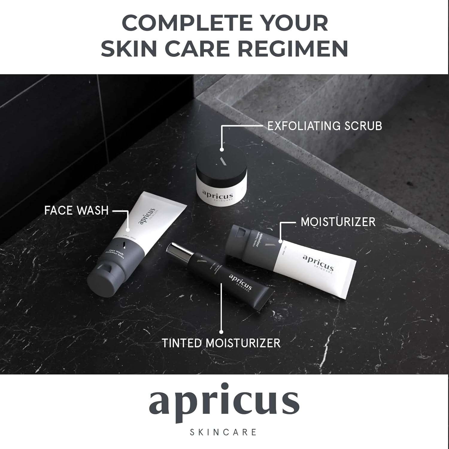 Tinted Moisturizer for Men by Apricus Skincare | Face Moisturizer Anti Aging and Anti-Redness | Dark Spot Concealer Cream and Redness Corrector | Matte Acne Face Moisturizer, 0.67 Oz, (Light) - Image 7