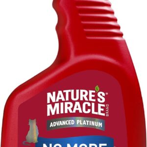 Nature's Miracle Advanced Platinum No More Spraying, 24 Ounces, Helps Discourage Repetitive Cat Spraying