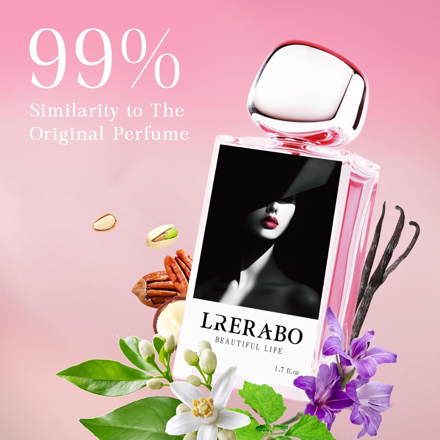 Floral Fruity Gourmand Eau de Parfum - Inspired by L's La Vie Est Belle Luxury Perfume - Praline, Vanilla, Black Currant | Warm Fragrance Spray for Any Occasion Long Lasting Perfume for Women - Image 5