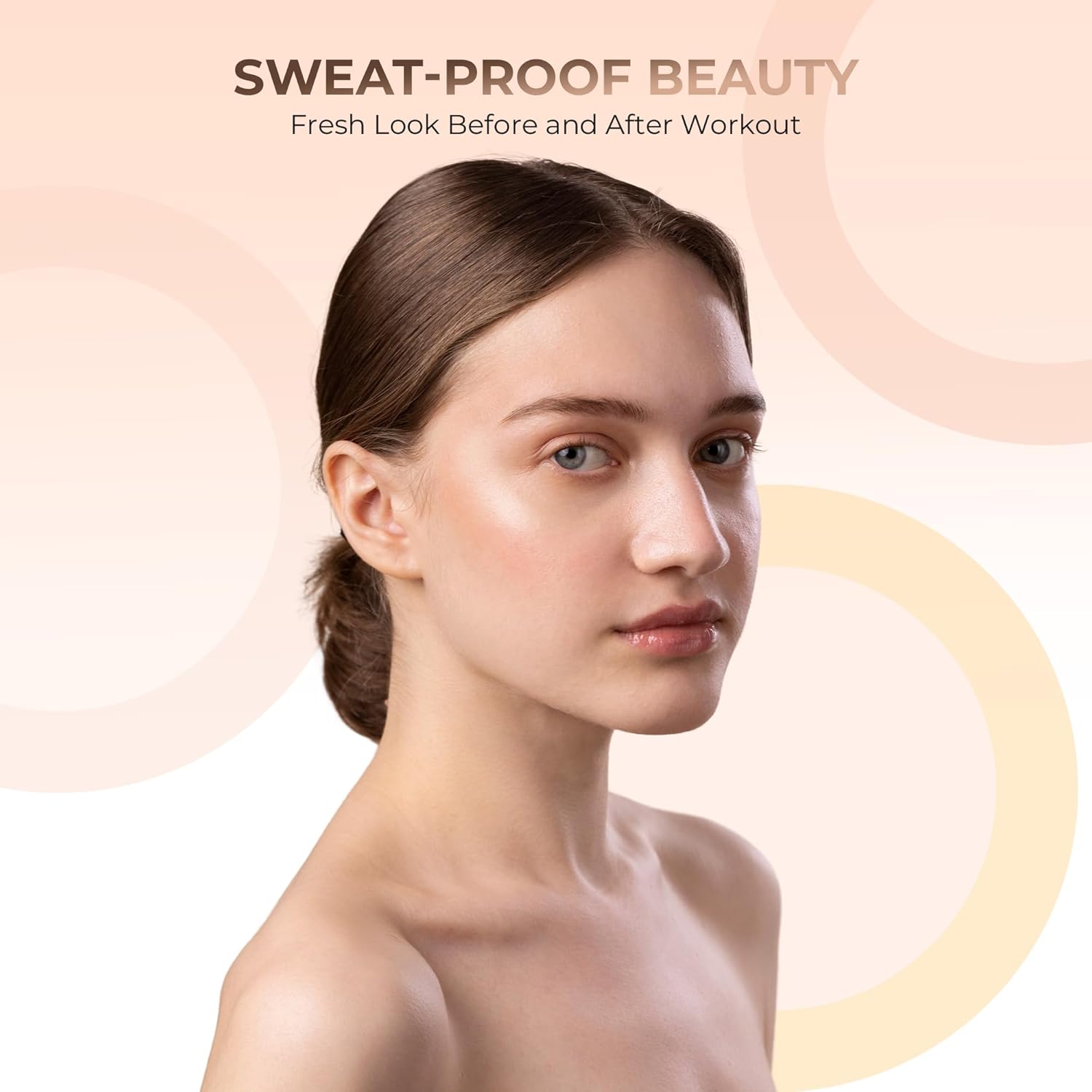4pc Full Size Kit (Light) Mineral Makeup Matte Translucent Loose Foundation + Kabuki Brush + Concealer + Finishing Setting Powder + Bare Face Full Coverage SPF 30 All Skin Types Waterproof - Image 8