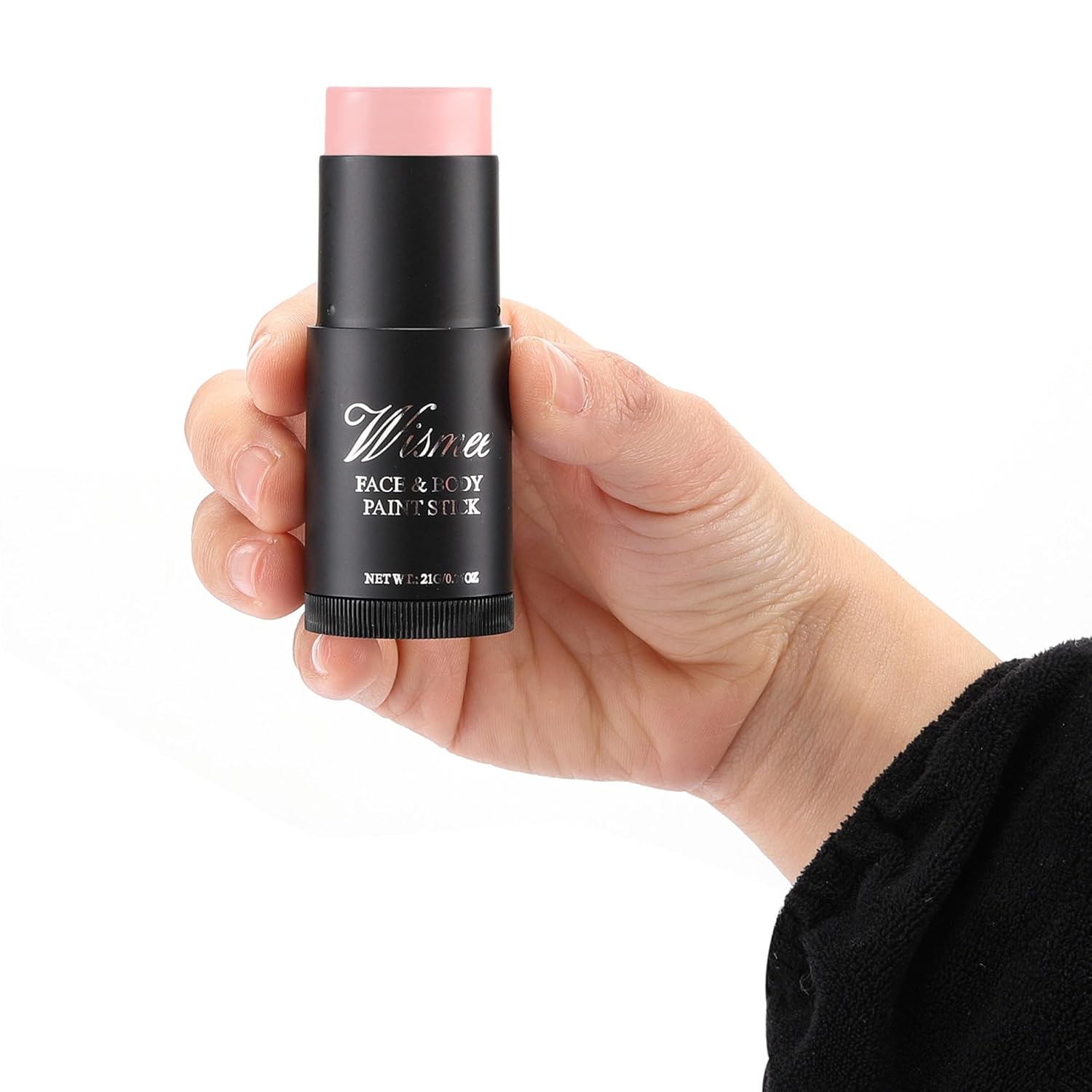 Baby Pink Face Paint Stick, Pastel Pink Non-Toxic Oil Based Face Body Paint Stick High Pigmented Halloween Special Effect Sfx Makeup - Image 5