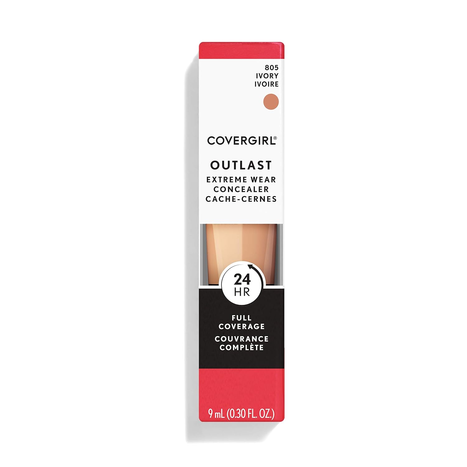 COVERGIRL Outlast Extreme Wear Concealer, Ivory 805 - Image 3