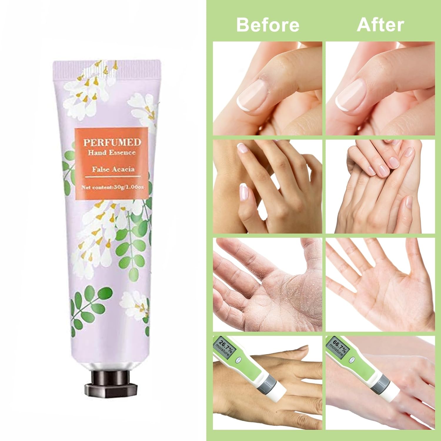 10 Pack Fruits Fragrance Hand Cream, Moisturizing Hand Care Cream Travel Gift Set With Shea Butter Natural Aloe and Vitamin E For Men And Women-30ml - Image 7