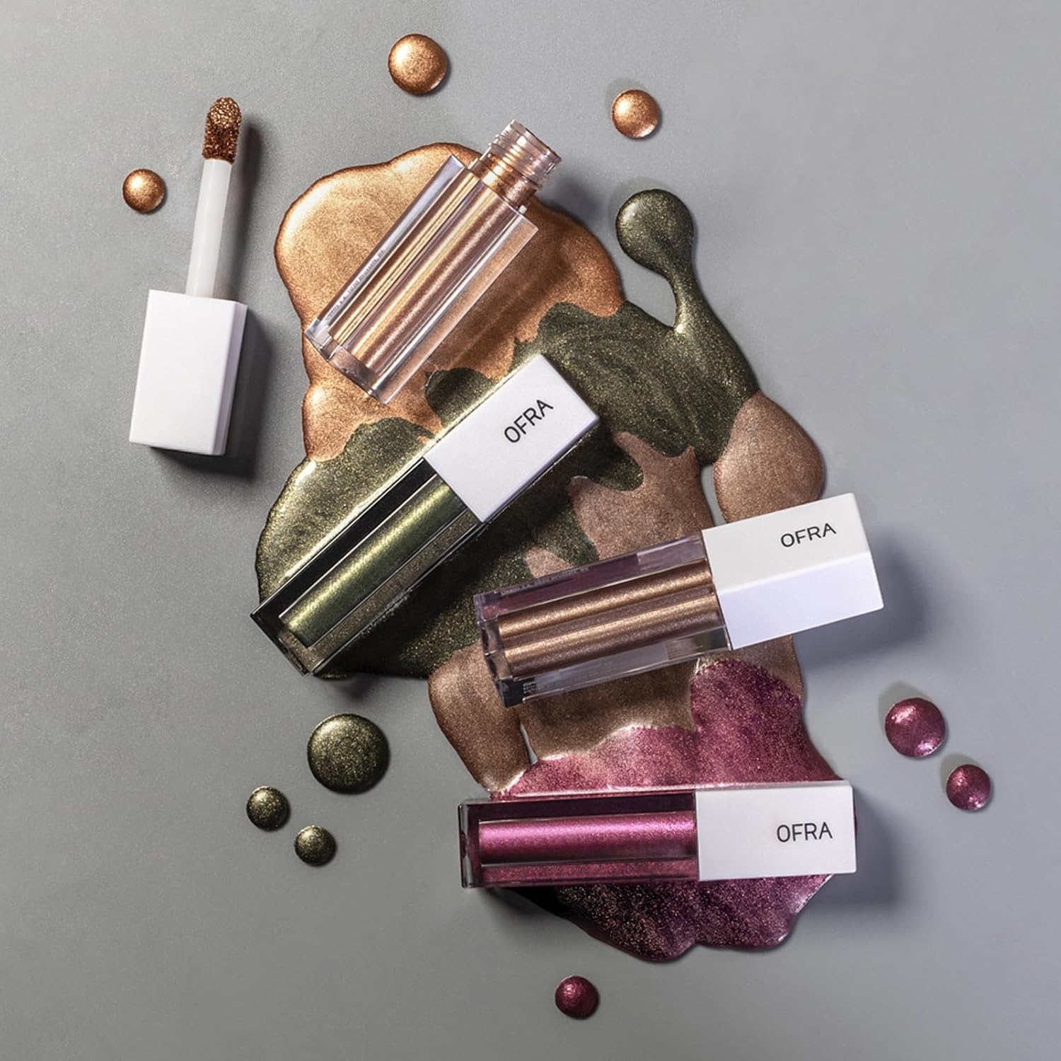 OFRA Liquid Eyeshadow Bo$$y Eyes Rozay | High-Impact Liquid Glitter Eyeshadow for Shimmering Glam Looks | Long-Lasting, Lightweight, and Perfect for Adding Sparkle to Any Eye Makeup Look | 3.5 mL - Image 7