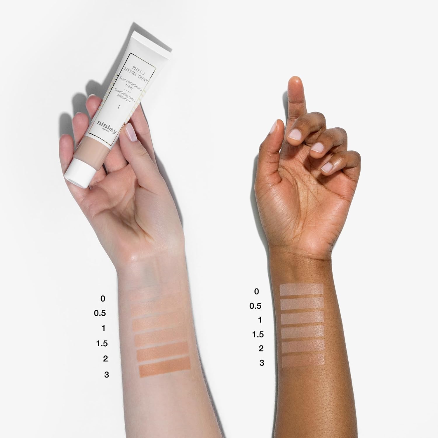 Sisley Paris Phyto-Hydra Teint, No. 2 Medium - 40 mL - Beautifying Tinted Moisturizer - Evens, Corrects & Illuminates - Glide-On, Light Texture for Glowy, Bare-Skin Finish - Image 4