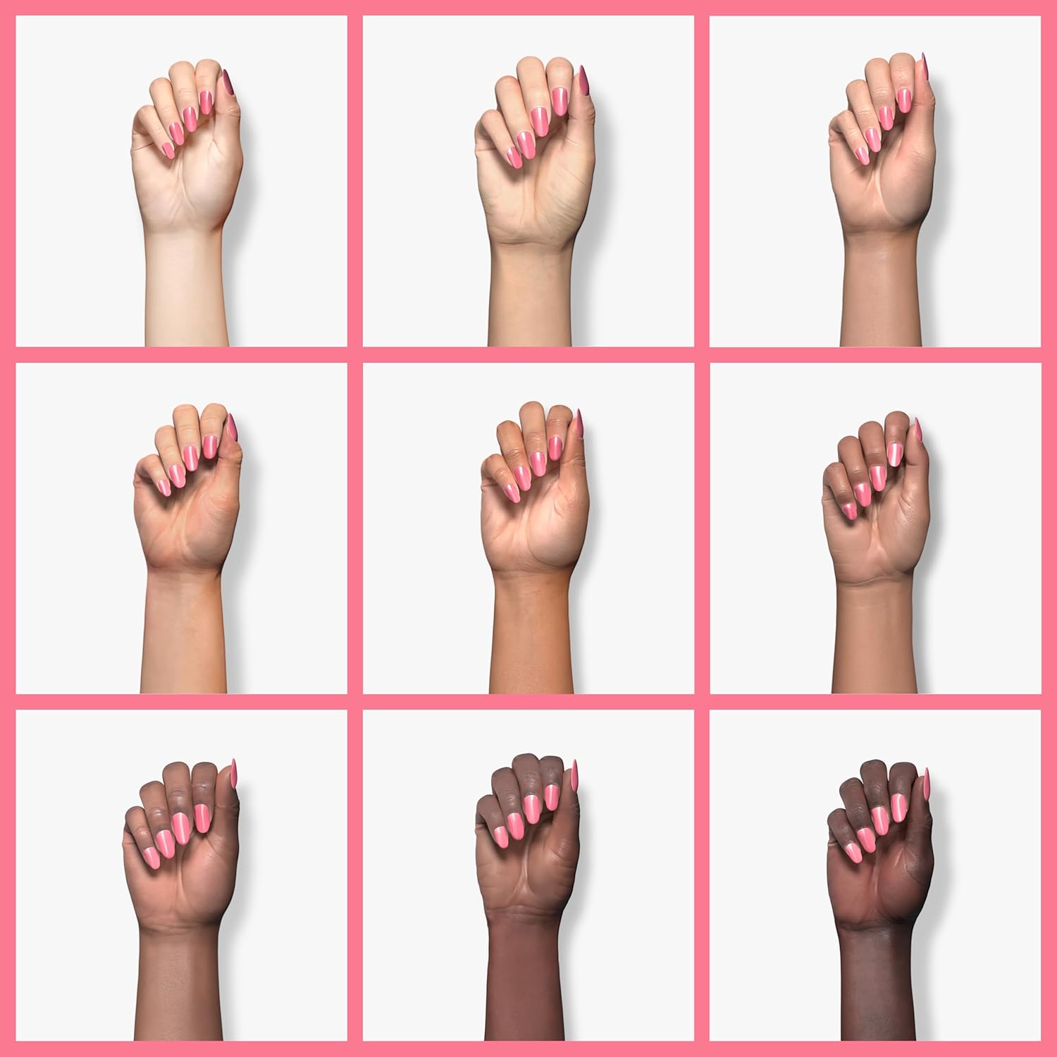 Pastel Coral Pink Gel Nail Polish,Macaron Coral Pink Gel Polish for Nail Art Starter or Manicure Salon, 0.51 Fl Oz - GP0022 - Image 4