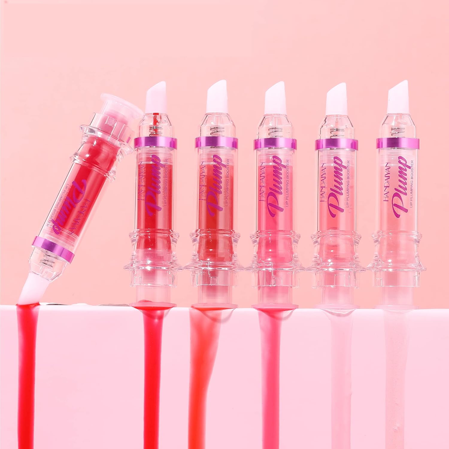 Plumping Lip Oil With Chili Extract - Fuller Lips Instantly! Ultra-Hydrating & Nourishing, Glossy Finish Lip Glow Oil, Lip Plumping Booster Plump, Smooth, and Define Your Lips Naturally (02 Baby Pink) - Image 9