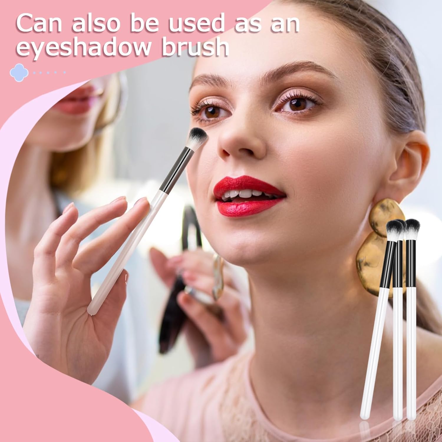 Lash Extension Brushes for Cleansing, Eyelash Cleaning Brush Lash Shampoo Brush Bath Cleanser Brush Wash Kit Lash Brushes for Eyelash Extensions - Image 3