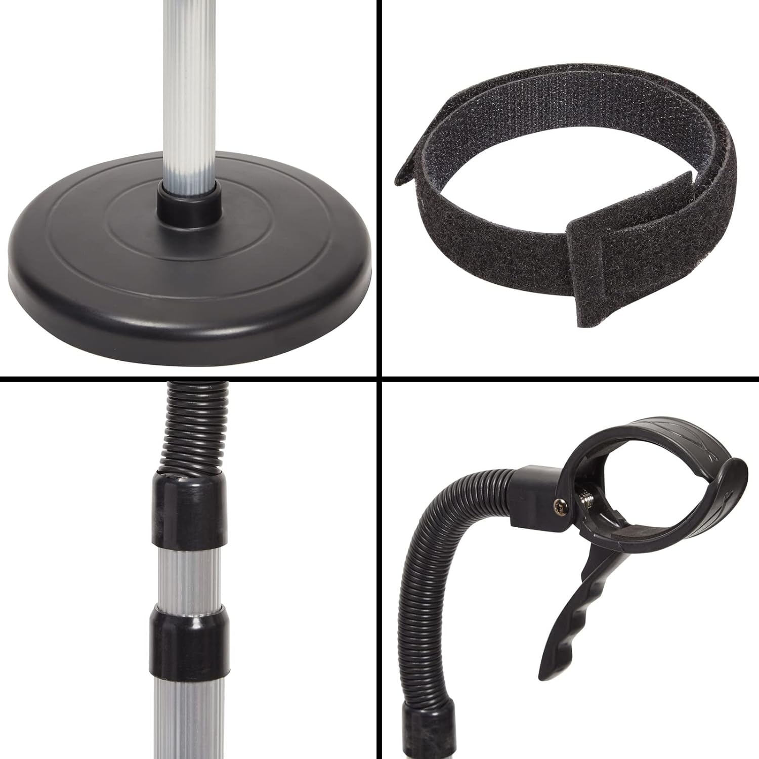 Adjustable Hands-Free Hair Dryer Stand Holder 360 Degree Rotation, Compatible with Compact Styling Tools - Image 8