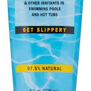 Pre-Swim Lotion for Chlorine Protection – 8 fl oz | 97.5% Natural & Paraben-Free | Vitamin-Enriched with Aloe & Green Tea | Shields & Moisturizes Skin Before Swimming in Pools or Hot Tubs