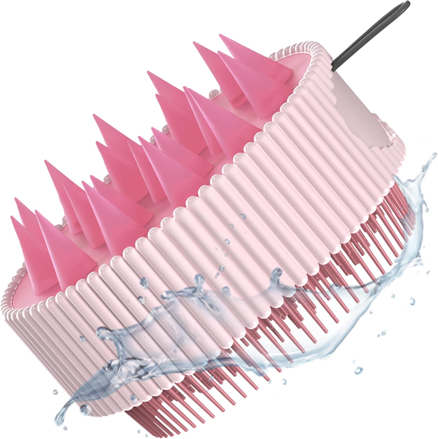 Rena Chris Scalp Massager Brush with Soft Silicone Bristles for Enhanced Hair Growth - Image 8