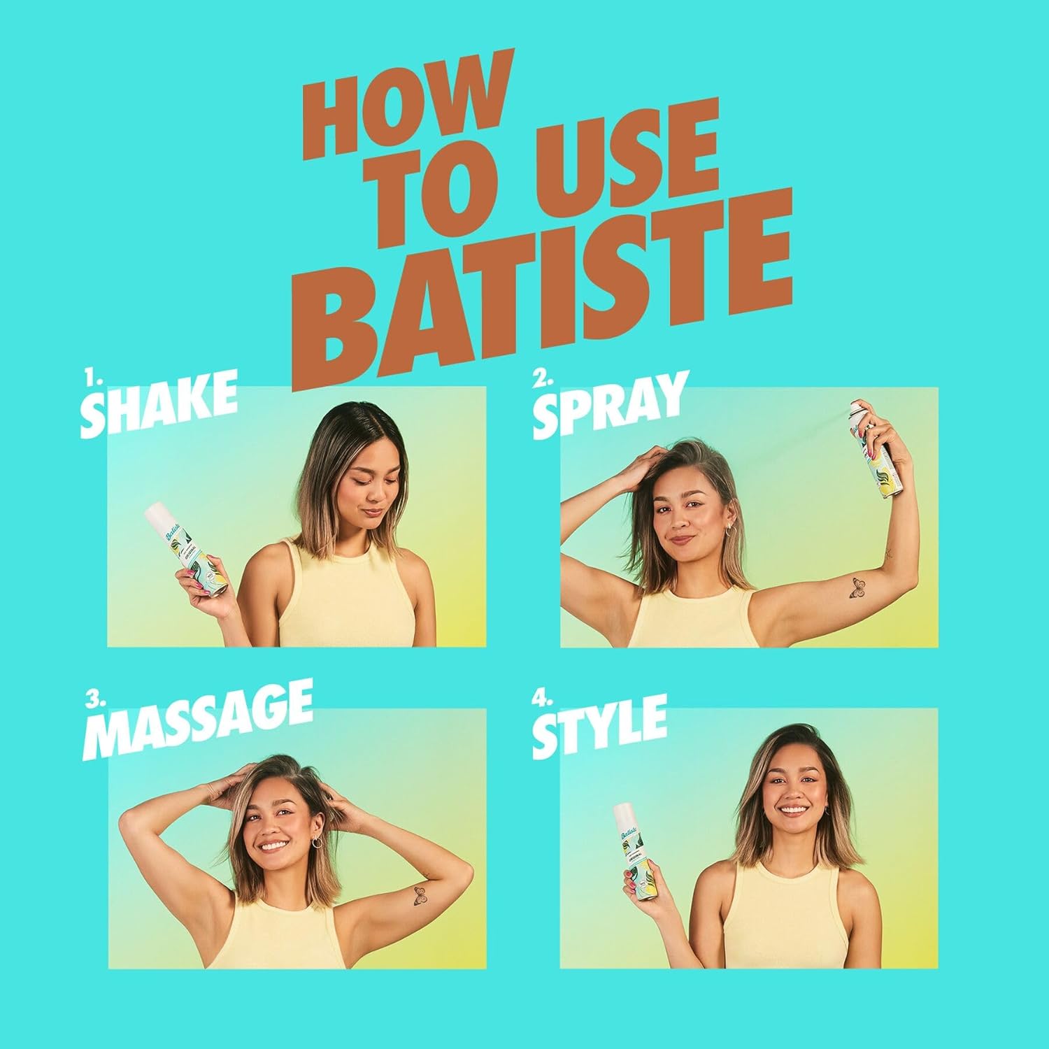 Batiste 3 Piece Dry Shampoo Set, Original - Image 3